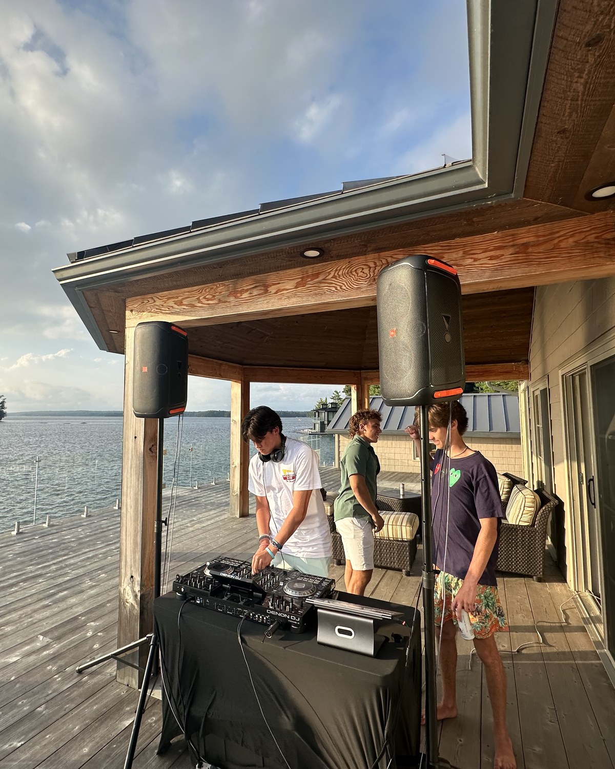 Alex Hepfer DJ booth